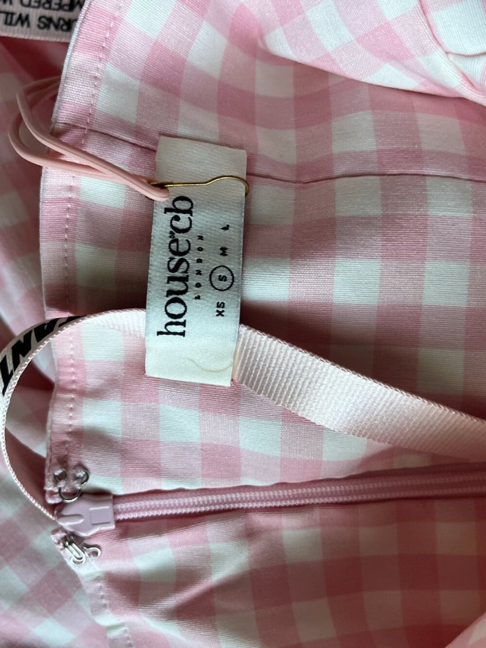 Marilyn Strawberry Shortcake Gingham Halter Midi Sundress - SMALL, NWT, NIB - Picture 5 of 8